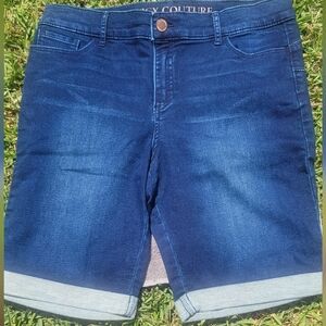 Juicy Couture Women's Denim Bermuda Shorts